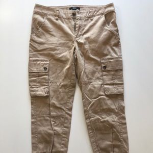 Tan joggers